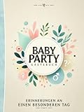 Babyparty Gästebuch:...