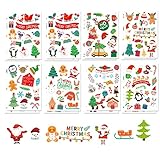 16 Weihnachtsstickers...