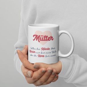 Mutter - Tochter - Spruch - Tasse